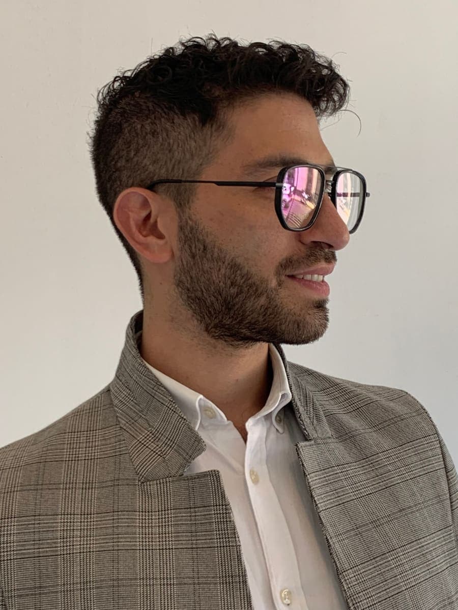 Aryan Black/Silver - Titanium 7