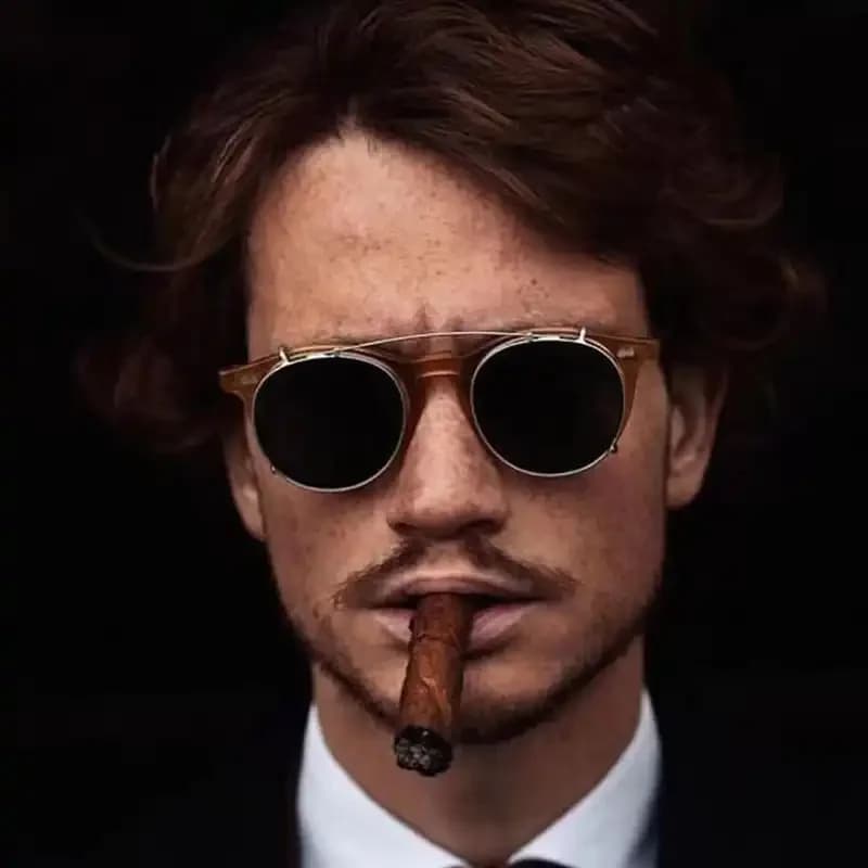 Vincent Black/Transparent 8