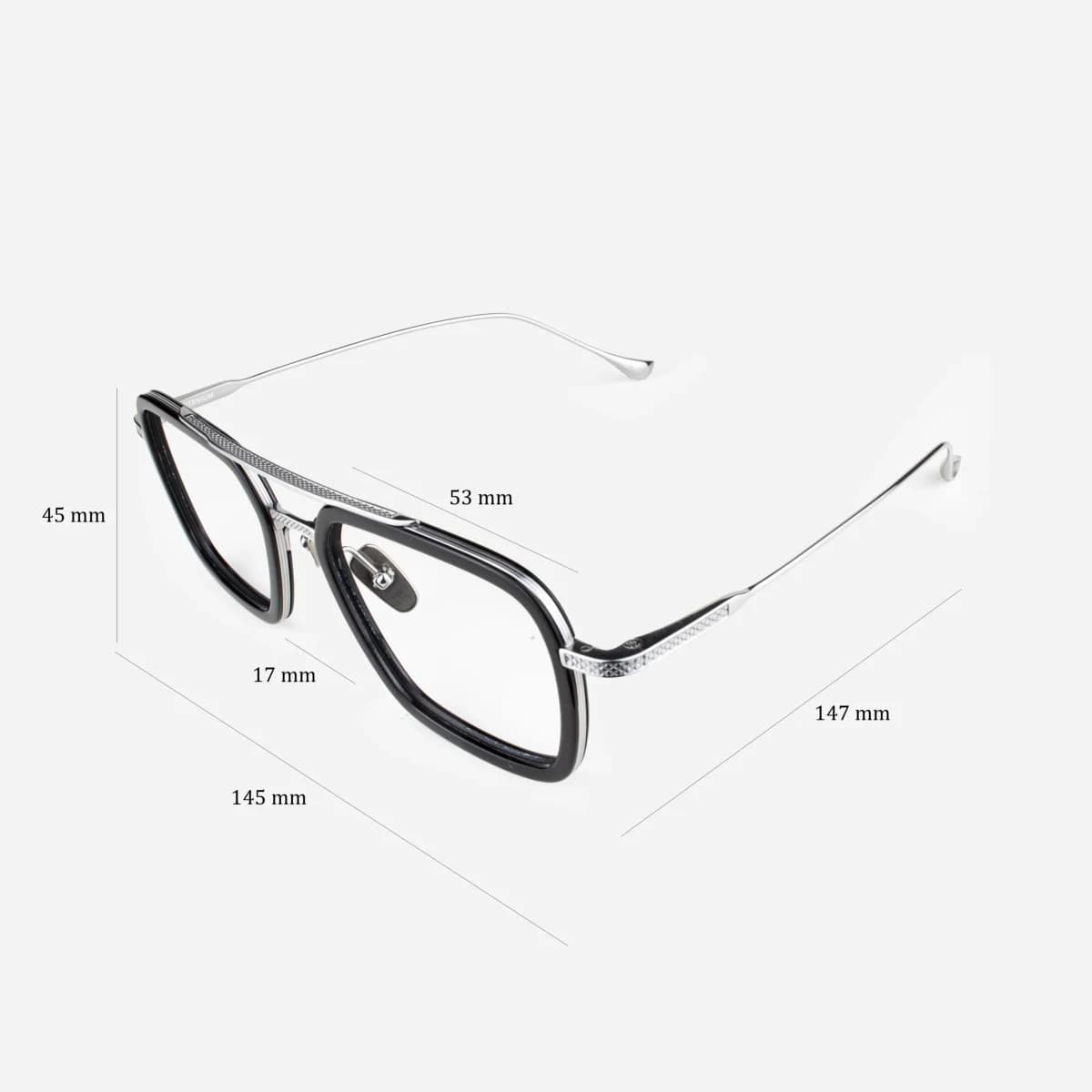 T. Stark Black/Silver - Titanium 6